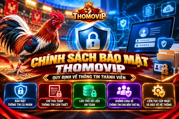 Chính sách bảo mật THOMOVIP và quy định bảo vệ thông tin thành viên trên hệ thống