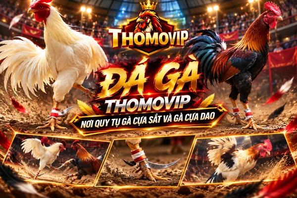 Đá gà THOMOVIP nơi quy tụ gà cựa sắt và gà cựa dao